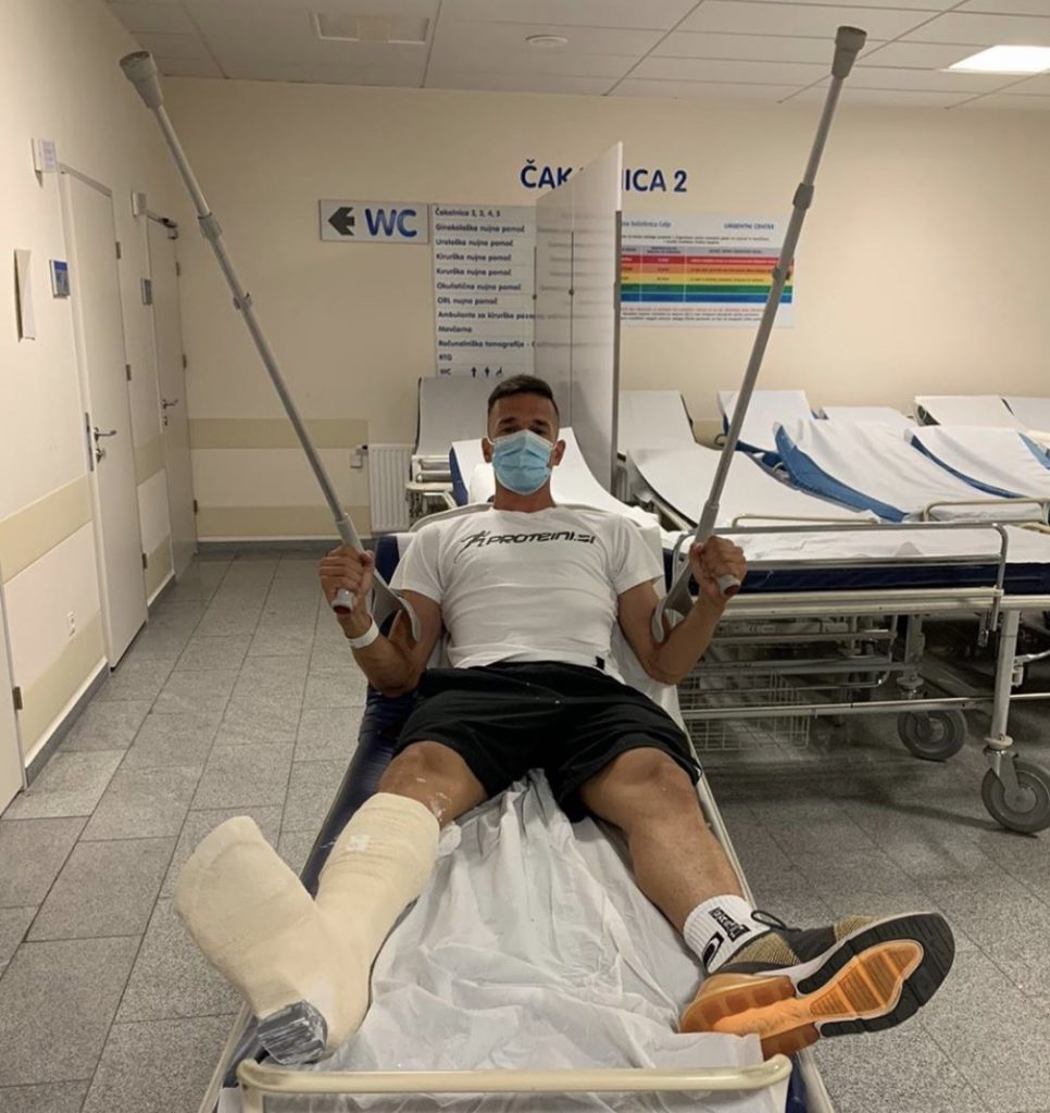 [:SR]Povredio se Staniša Mandić…[:]